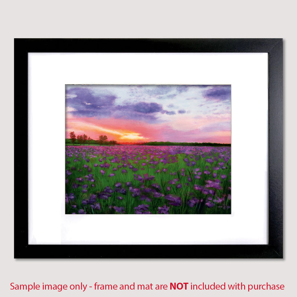 2025-08 Print of August- TWILIGHT MEADOW