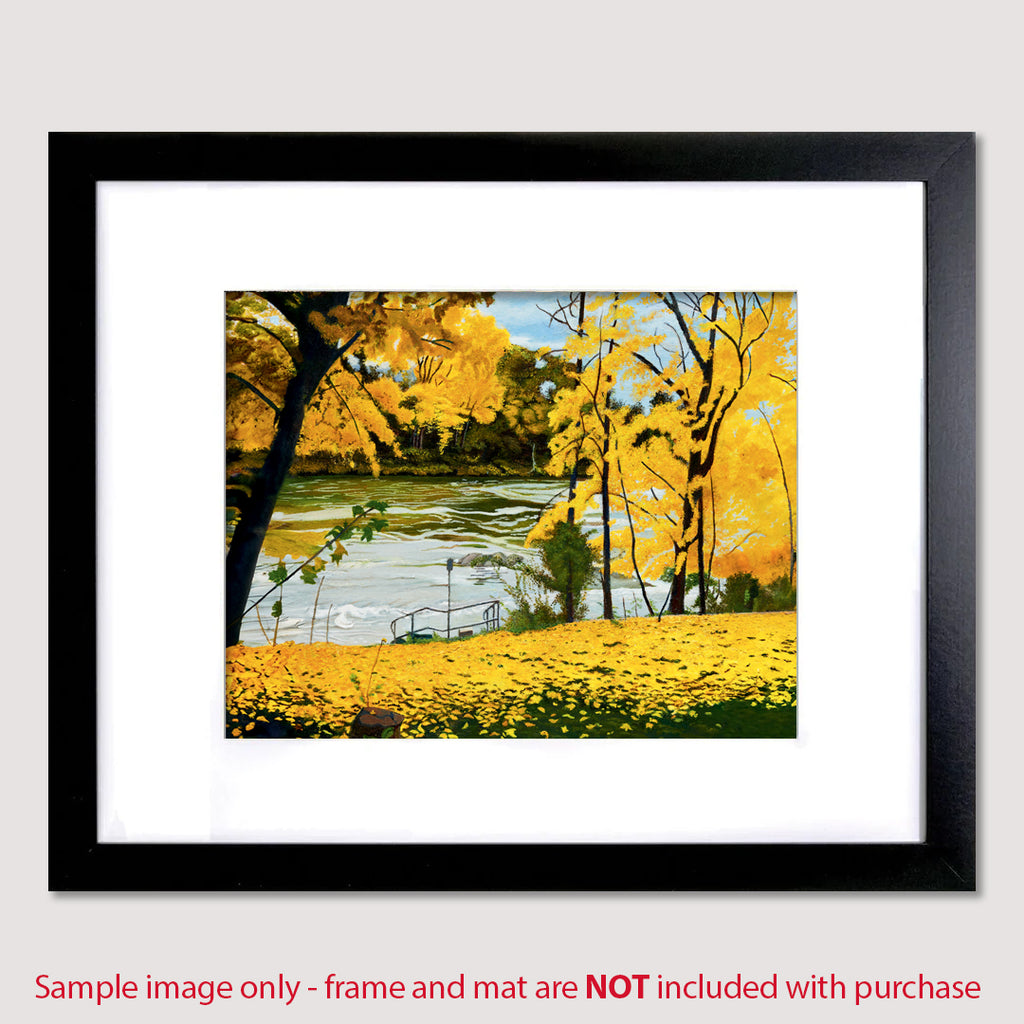2025-09 Print of September- WOODLAND LAKE