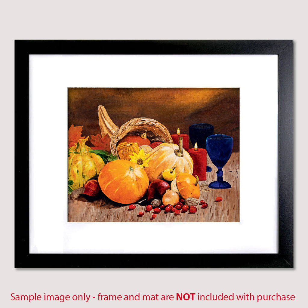 2025-10 Print of October- THANKFUL HARVEST