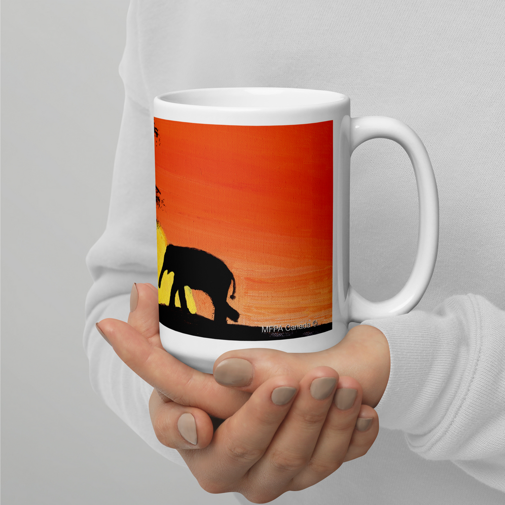 Mug - Safari Sunset by Amanda Orichefsky