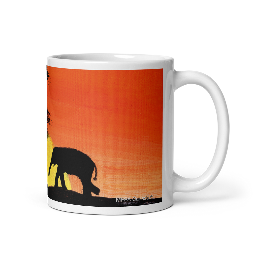 Mug - Safari Sunset by Amanda Orichefsky