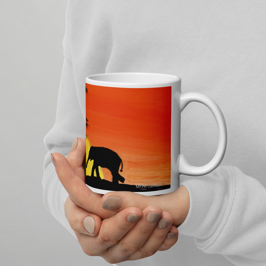 Mug - Safari Sunset by Amanda Orichefsky
