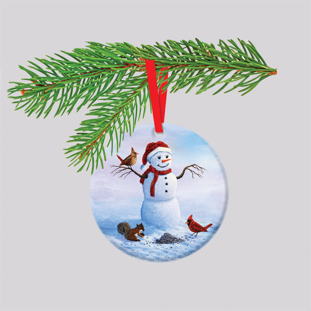 Ceramic Keepsake Ornaments </br> Winter Friends </br> By Shane Lynch