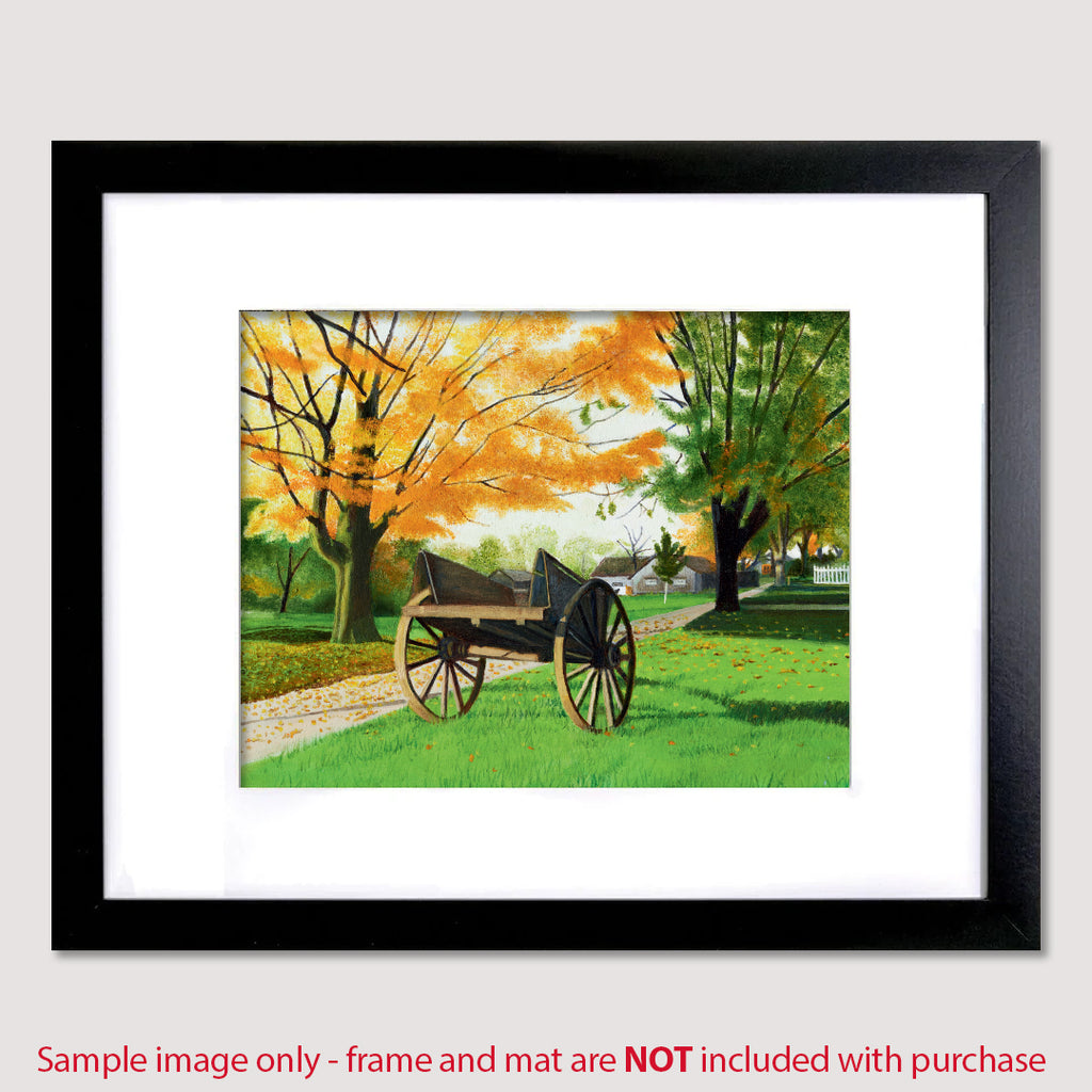 2026-09 Print of September- AUTUMN PATH