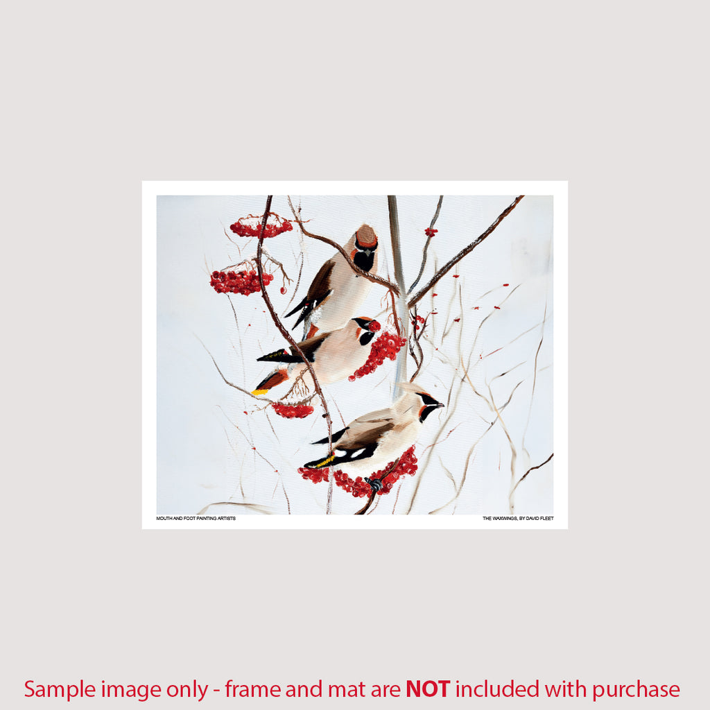2026-03 Print of March - THE WAXWINGS