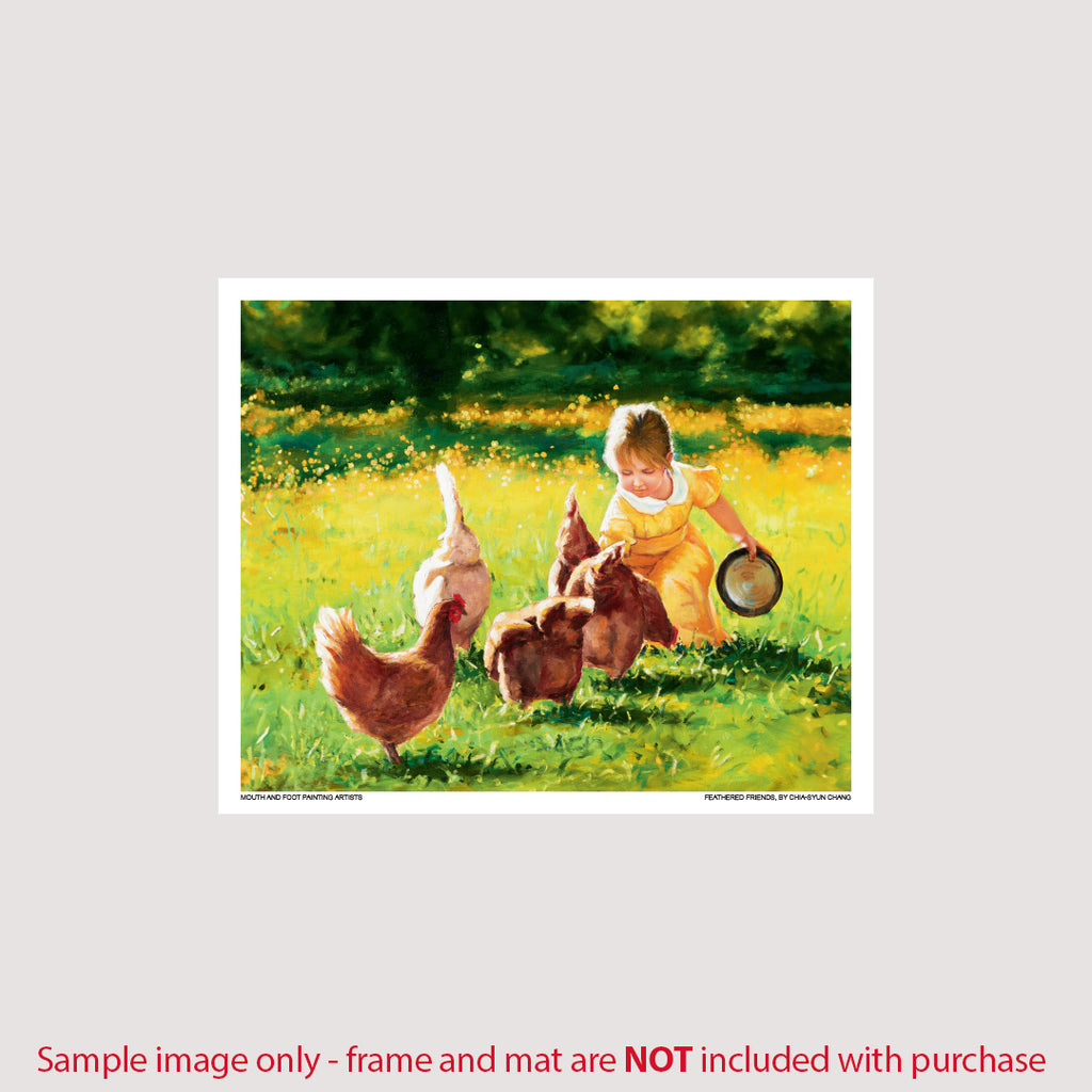 2026-04 Print of April - FEATHERED FRIENDS