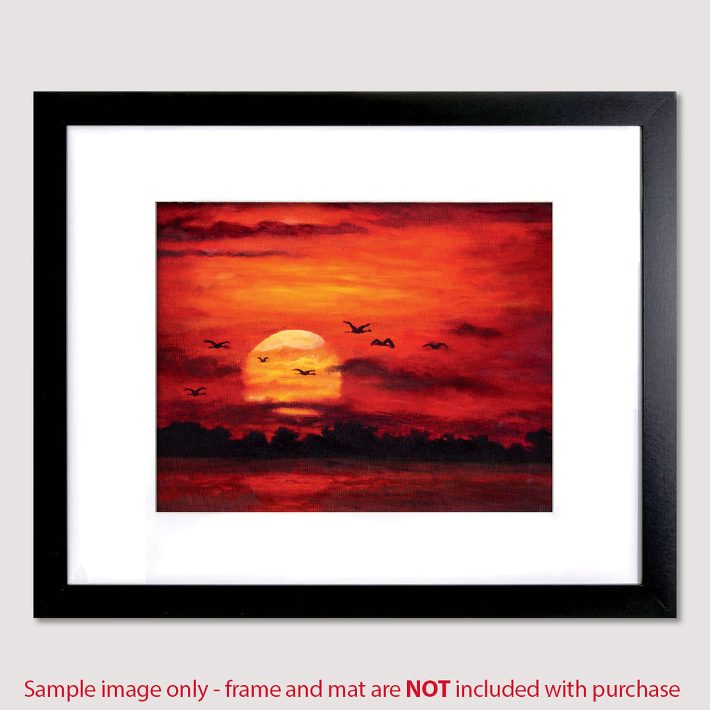 2026-08 Print of August- SUNSET