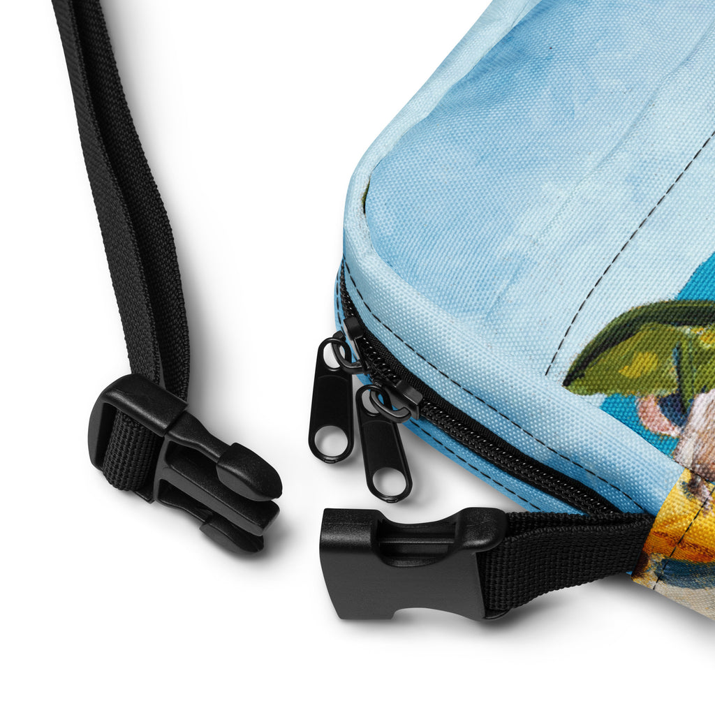 Utility crossbody bag <br> Shadow Racers <br> by Ross Stonham