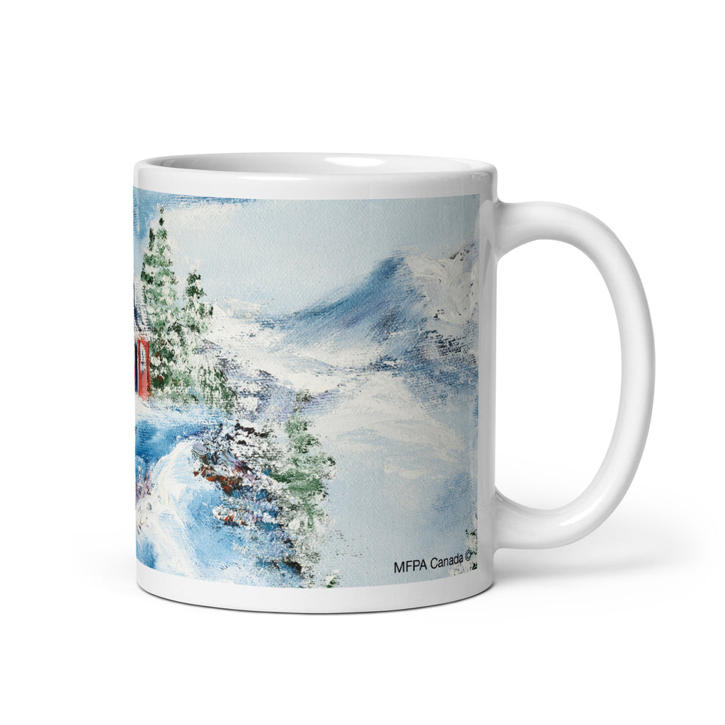 Mug - Winter Retreat by Daniel Laflamme