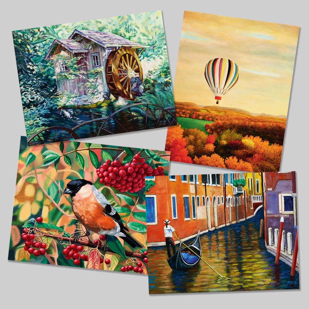 Attractive Set of 4 Art Prints #4