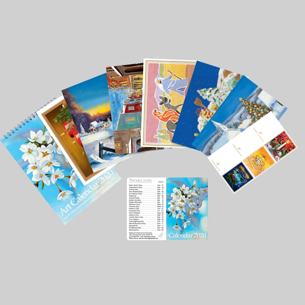 Christmas Cards, Gift Tags & 2020 Calendars