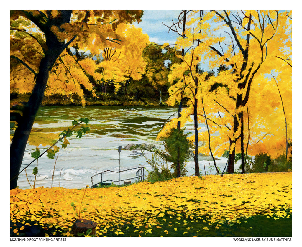 2025-09 Print of September- WOODLAND LAKE