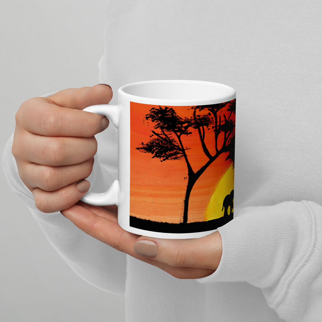 Mug - Safari Sunset by Amanda Orichefsky