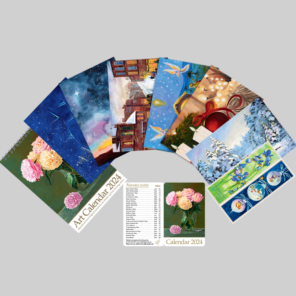 Christmas Cards, Bookmarks & 2024 Calendars
