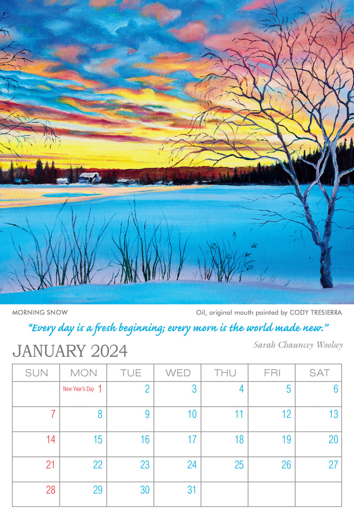 2024 Desk Calendar