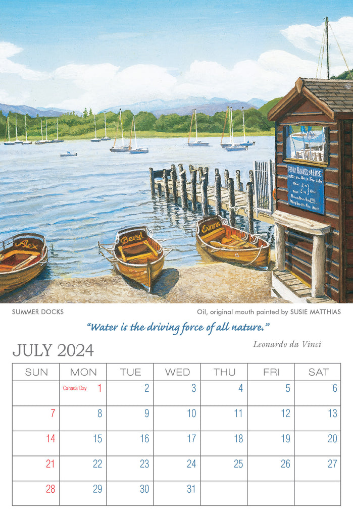 2024 Desk Calendar