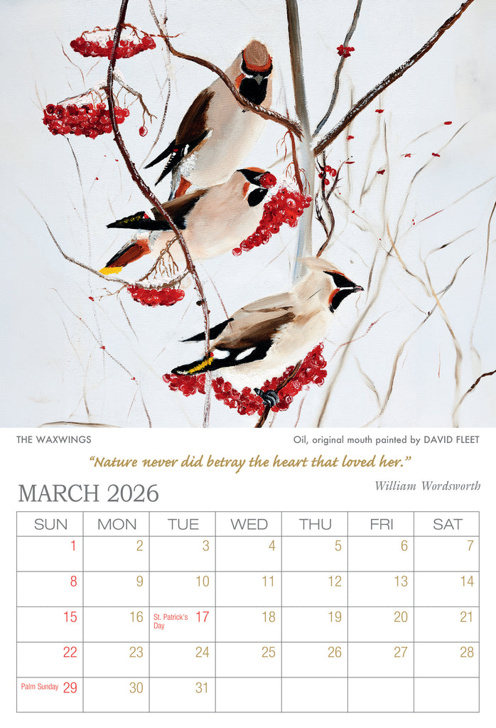 2026 Desk Calendar