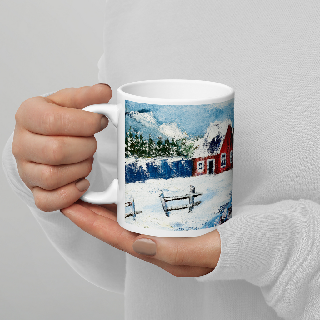 Mug - Winter Retreat by Daniel Laflamme