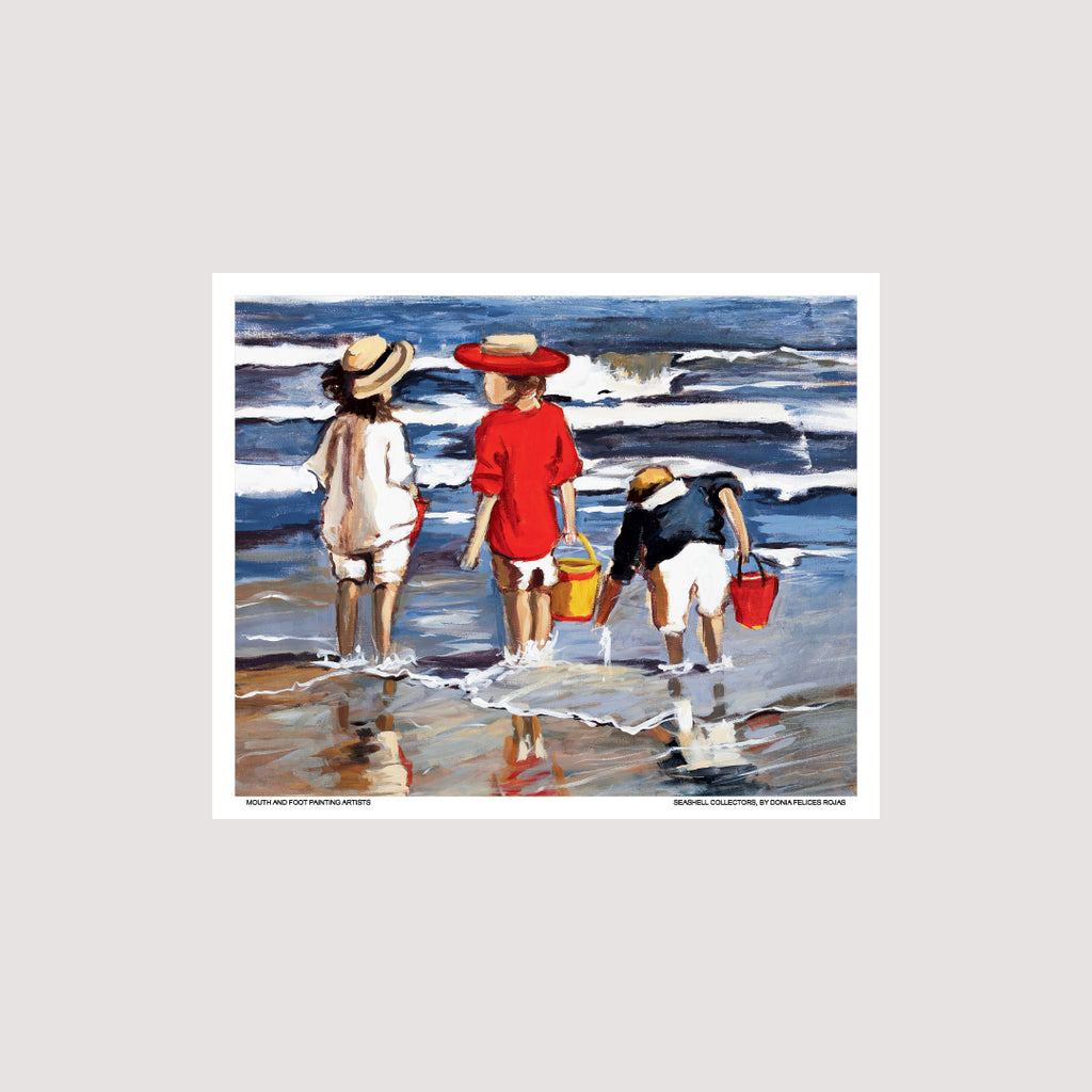 2027-07 JULY </br> DONIA FELICES ROJAS </br> SEASHELL COLLECTORS