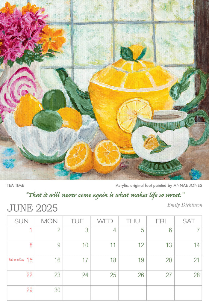 2025 Desk Calendar Padded Version - SPECIAL