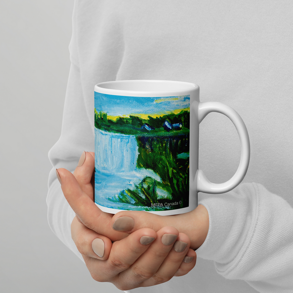 Mug - Niagara by Stéphane Daraiche