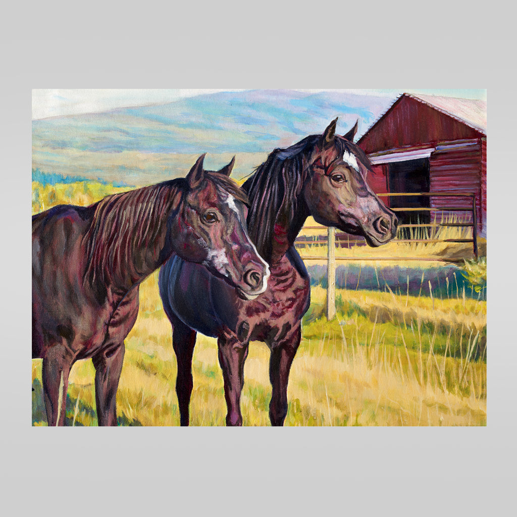 Attractive Set of 4 Art Prints #1