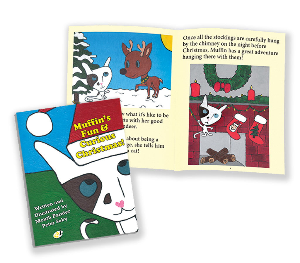 Children's Book - Muffin's Fun and Curious Christmas <font color='red'> - New </font>