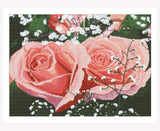 Unique Cross Stitch Set “Roses” <font color='red'>Special Offer </font>